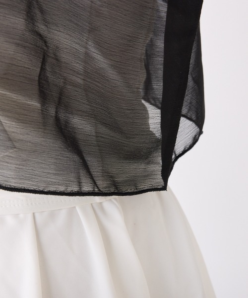 one after another NICE CLAUP（ワンアフターアナザーナイスクラップ）の「swimwear/フロントリボン+シアーカーディガン/4点セット（水着・レディース・ホワイト系/ミント・FREE）」の17枚目の写真