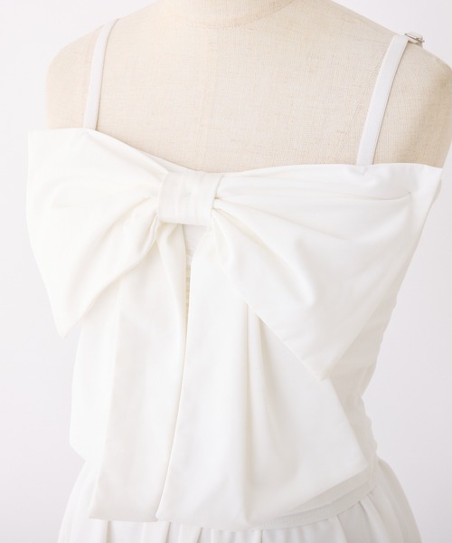 one after another NICE CLAUP（ワンアフターアナザーナイスクラップ）の「swimwear/フロントリボン+シアーカーディガン/4点セット（水着・レディース・ホワイト系/ミント・FREE）」の9枚目の写真