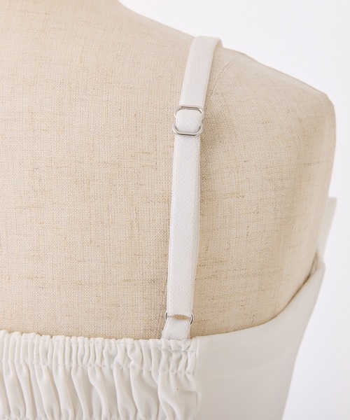 one after another NICE CLAUP（ワンアフターアナザーナイスクラップ）の「swimwear/フロントリボン+シアーカーディガン/4点セット（水着・レディース・ホワイト系/ミント・FREE）」の13枚目の写真