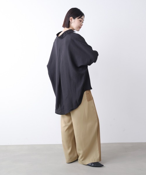 Bou Jeloud(ブージュルード)の「異素材ワークパンツ(その他パンツ・レディース・チャコールグレー/ベージュ/カーキ・FREE)」の19枚目の写真