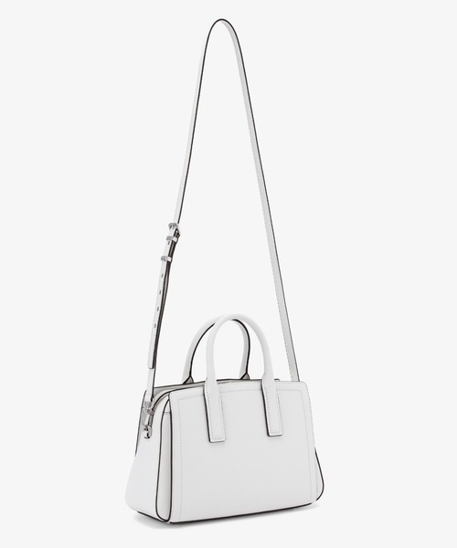 MICHAEL KORS(マイケルコース)の「LAILA エンブリッシュ レーザーカットレザー サッチェル スモール(ハンドバッグ・レディース・ホワイト系・FREE)」の8枚目の写真