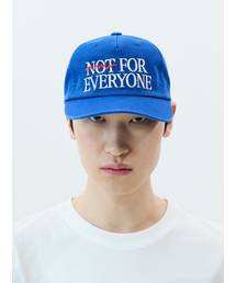 JAMIE WEST（ジェイミーウエスト）の「スローガン刺繍ウォッシュドボールキャップ（ネイビー）（キャップ）」