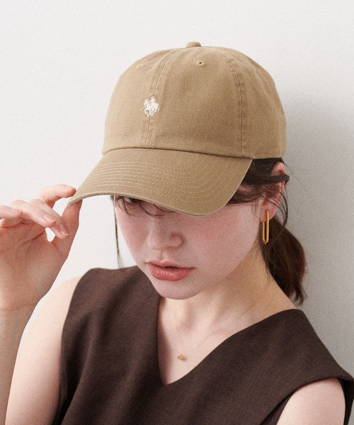 セール】POLO プレイヤー刺繍キャップ【CROSS FUNCTION/クロス