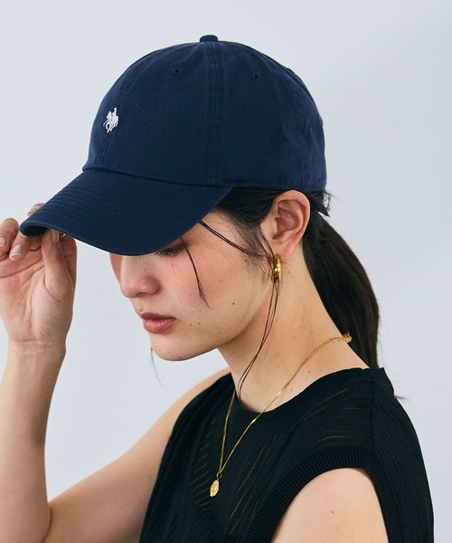 セール】POLO プレイヤー刺繍キャップ【CROSS FUNCTION/クロス