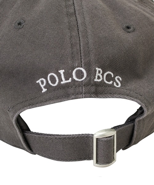 CROSS FUNCTION（クロスファンクション）の「POLO プレイヤー刺繍キャップ【CROSS FUNCTION/クロスファンクション】（キャップ・レディース・アイボリー/ブラック/チャコールグレー/ダークグリーン/オフホワイト/ネイビー/ベージュ/ピンク・FREE）」の21枚目の写真