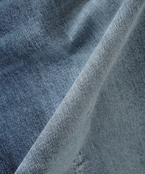 HOPE(ホープ)の「HOPE / ホープ SKID JEANS MID BLUE CROSS HATCH(デニムパンツ・メンズ・ネイビー・31/30/29)」の4枚目の写真