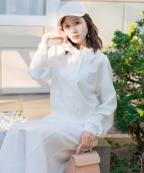 WILLSELECTION（ウィルセレクション）の「【SWEAT series】スウェットマーメイドスカート（スカート・レディース・サックスブルー/オフホワイト/ブラック/ミント・FREE）」の6枚目の写真