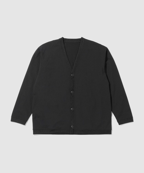 NAVY(ネイビー)の「SARARI テックジョーゼットカーディガン(カーディガン/ボレロ・メンズ・チャコール/ブラック・M/S/XL/L)」の12枚目の写真