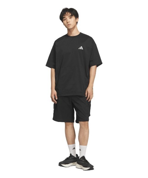 adidas(アディダス)の「アディダス adidas シティテック ルーズフィット ドットエア ブリーザブル ウーブン半袖Tシャツ(Tシャツ/カットソー・メンズ・オリーブ/ブラック/グリーン・S/M/3L/LL/L)」の20枚目の写真