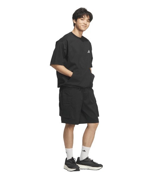 adidas(アディダス)の「アディダス adidas シティテック ルーズフィット ドットエア ブリーザブル ウーブン半袖Tシャツ(Tシャツ/カットソー・メンズ・オリーブ/ブラック/グリーン・S/M/3L/LL/L)」の21枚目の写真