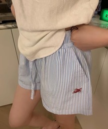 ストライプカラーショートパンツ