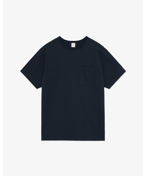FRONT 11201(フロントワンワントゥーオーワン)の「Heavy Weight S/S With Pocket T-shirt(Tシャツ/カットソー・メンズ・ブラック/ネイビー/ホワイト・XL/L/M/S)」の3枚目の写真