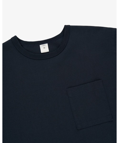 FRONT 11201(フロントワンワントゥーオーワン)の「Heavy Weight S/S With Pocket T-shirt(Tシャツ/カットソー・メンズ・ブラック/ネイビー/ホワイト・XL/L/M/S)」の11枚目の写真