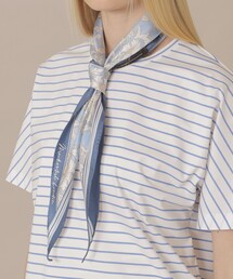 MACKINTOSH LONDON | 【婦人画報4月号掲載】【BIBURY FLOWER】バイブリーフラワーミニダイヤモンドシェイプスカーフ(バンダナ/スカーフ)