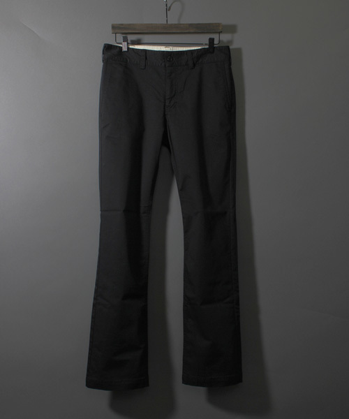 COLLARS（カラーズ）の「【COLLARS/ カラーズ】ストレッチツイル シューカットチノ（チノパンツ・メンズ・ブラック/アーミー/ベージュ・XL/L/M）」の2枚目の写真