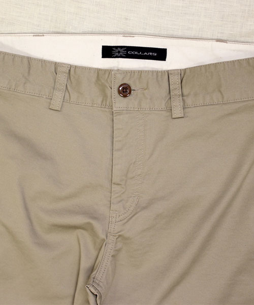 COLLARS（カラーズ）の「【COLLARS/ カラーズ】ストレッチツイル シューカットチノ（チノパンツ・メンズ・ブラック/アーミー/ベージュ・XL/L/M）」の7枚目の写真