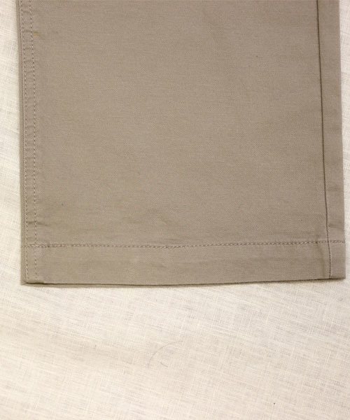 COLLARS（カラーズ）の「【COLLARS/ カラーズ】ストレッチツイル シューカットチノ（チノパンツ・メンズ・ブラック/アーミー/ベージュ・XL/L/M）」の10枚目の写真