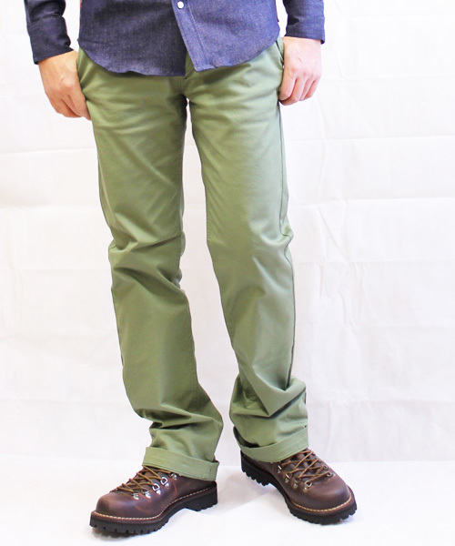 COLLARS（カラーズ）の「【COLLARS/ カラーズ】ストレッチツイル シューカットチノ（チノパンツ・メンズ・ブラック/アーミー/ベージュ・XL/L/M）」の13枚目の写真