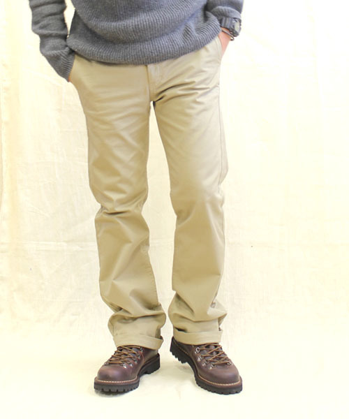 COLLARS（カラーズ）の「【COLLARS/ カラーズ】ストレッチツイル シューカットチノ（チノパンツ・メンズ・ブラック/アーミー/ベージュ・XL/L/M）」の16枚目の写真