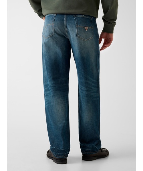 Guess（ゲス）の「JETT Baggy デニムパンツ（デニムパンツ・メンズ・インディゴブルー・28inch/29inch/30inch/31inch/33inch）」の2枚目の写真