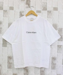 CK スタンダードロゴ クルーネックTシャツ SS RLXD STANDARD LOGO CREW NECK TEE