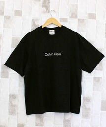 CK スタンダードロゴ クルーネックTシャツ SS RLXD STANDARD LOGO CREW NECK TEE