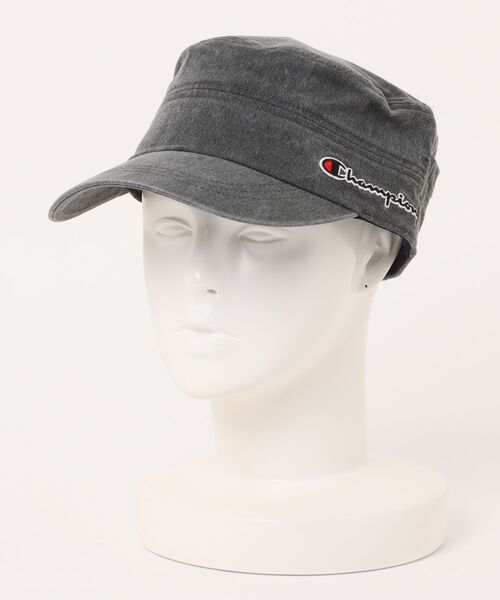 Champion（チャンピオン）の「【Champion】ウォッシュワークキャップ  182-0052（キャップ・レディース・ベージュ/ネイビー/ブラック・FREE）」の2枚目の写真