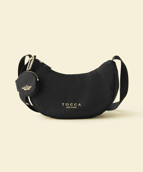 TOCCA(トッカ)の「MEMORY OF MOON POCHETTE ナイロンポシェット(ショルダーバッグ・レディース・ベージュ系/ブラック系/アイボリー系・F)」の6枚目の写真