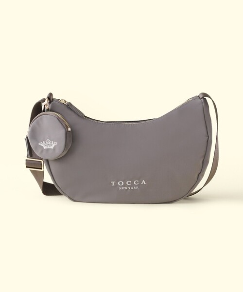 TOCCA(トッカ)の「MEMORY OF MOON POCHETTE ナイロンポシェット(ショルダーバッグ・レディース・ベージュ系/ブラック系/アイボリー系・F)」の7枚目の写真