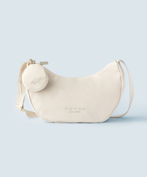 TOCCA(トッカ)の「MEMORY OF MOON POCHETTE ナイロンポシェット(ショルダーバッグ・レディース・ベージュ系/ブラック系/アイボリー系・F)」の8枚目の写真
