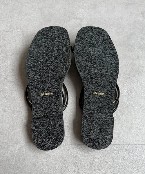 Thevon（ゼボン）の「GLDライントングサンダル（サンダル・レディース・アイボリー/ブラウン/ブラック・S/M/L）」の10枚目の写真