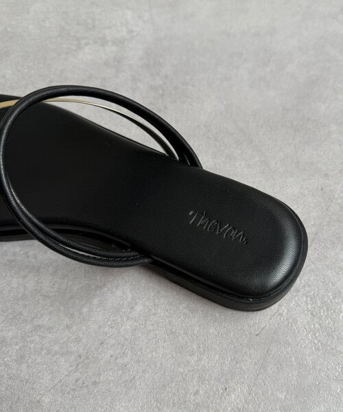 Thevon（ゼボン）の「GLDライントングサンダル（サンダル・レディース・アイボリー/ブラウン/ブラック・S/M/L）」の9枚目の写真