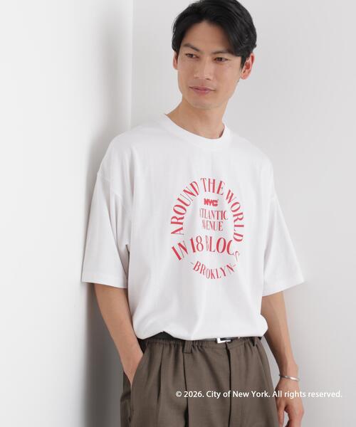 NANO universe（ナノユニバース）の「GOOD ROCK SPEED×Anti Soaked(R) 汗染み防止 NYC Tシャツ（Tシャツ/カットソー・メンズ・その他4/その他3/その他2/その他1・S/L/M）」の3枚目の写真