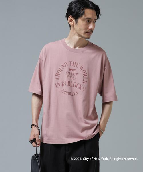 NANO universe（ナノユニバース）の「GOOD ROCK SPEED×Anti Soaked(R) 汗染み防止 NYC Tシャツ（Tシャツ/カットソー・メンズ・その他4/その他3/その他2/その他1・S/L/M）」の4枚目の写真