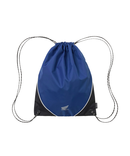 PHYPS MOTORCYCLE(フィップスモーターサイクル)の「Nylon Color Block Drawstring Bag Navy(バックパック/リュック・レディース・その他・FREE)」の3枚目の写真