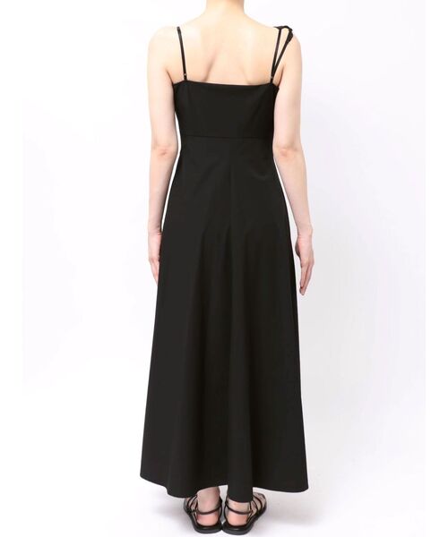LAGUNAMOON(ラグナムーン)の「アシメデザインフレアワンピース 【夏服】(ワンピース・レディース・ブラック/オレンジ・MEDIUM/SMALL)」の6枚目の写真