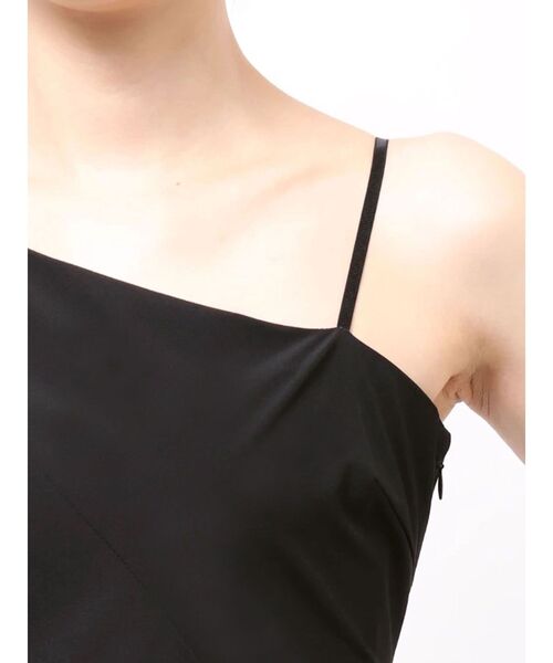 LAGUNAMOON(ラグナムーン)の「アシメデザインフレアワンピース 【夏服】(ワンピース・レディース・ブラック/オレンジ・MEDIUM/SMALL)」の8枚目の写真