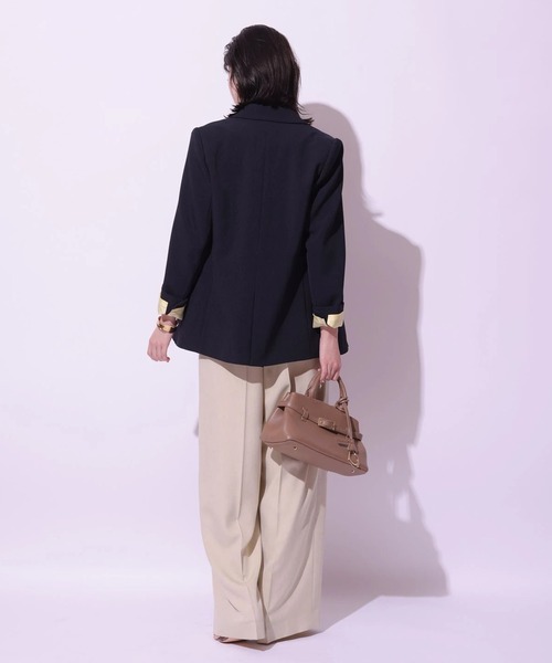 Arpege story(アルページュストーリー)の「ベルト付きタックワイドパンツ(その他パンツ・レディース・ピンク系その他5/ライトイエロー・0/2/1)」の13枚目の写真
