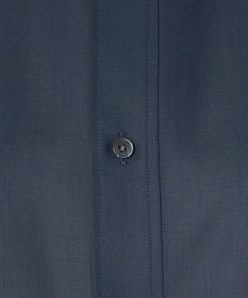 LOEFF(ロエフ)の「<LOEFF>ポリエステルボイル ヘンリーネック シャツ(シャツ/ブラウス・レディース・ネイビー/ブラック・0/1)」の18枚目の写真