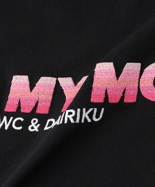 DAIRIKU(ダイリク)の「DAIRIKU / ダイリク*WILYWNKA "LOVE MY MOM" Embroider(Tシャツ/カットソー・メンズ・ブラック・FREE)」の5枚目の写真