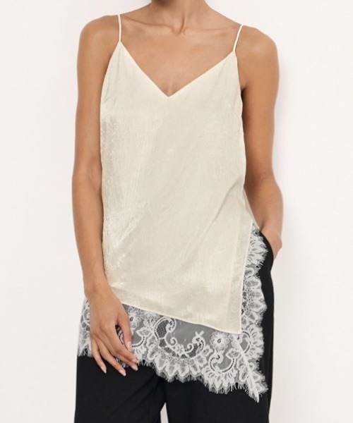 yo biotop / euchronia レースキャミソール BIOTOP(ビオトープ) / 【EUCHRONIA】wholegarment lace camisole