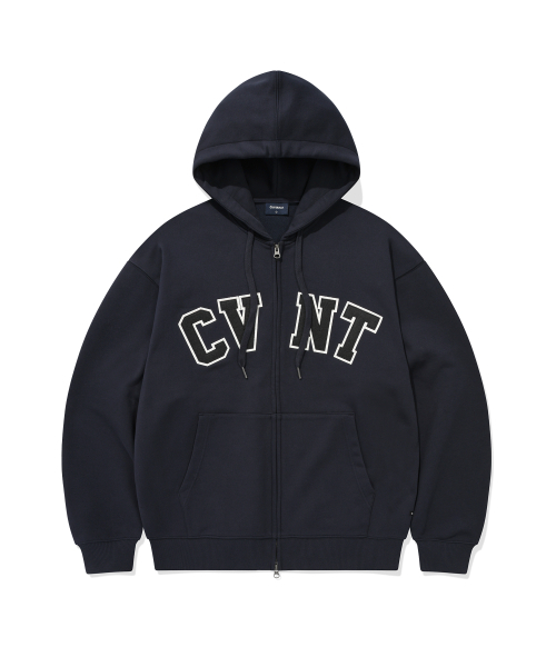COVERNAT(カバーナット)の「CVNT フードパーカー ダークネイビー(パーカー・レディース・その他・X-SMALL/SMALL/MEDIUM/LARGE/X-LARGE/XX-LARGE)」の1枚目の写真
