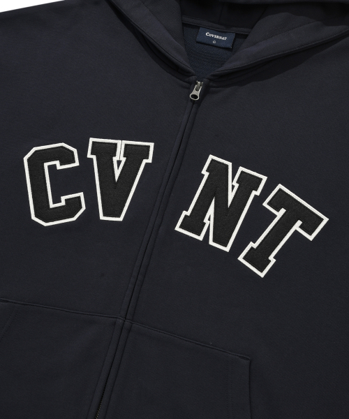 COVERNAT(カバーナット)の「CVNT フードパーカー ダークネイビー(パーカー・レディース・その他・X-SMALL/SMALL/MEDIUM/LARGE/X-LARGE/XX-LARGE)」の7枚目の写真