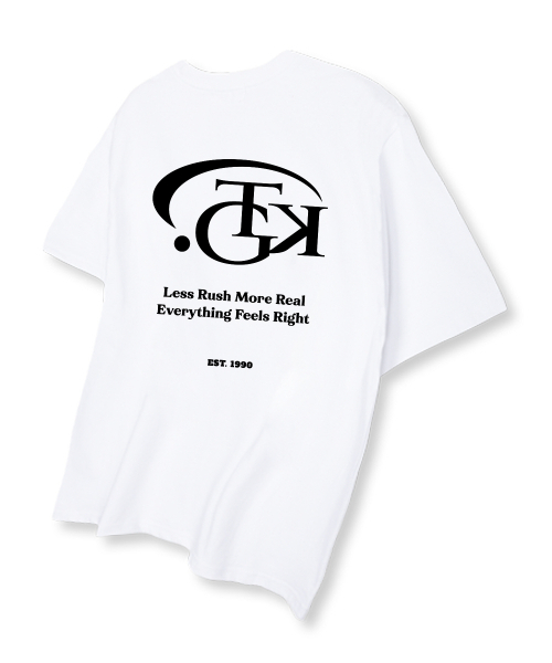 TI.GLAKE(ティーグレイク)の「TKクラブ オーバーサイズ 半袖Tシャツ ホワイト(Tシャツ/カットソー・メンズ・その他・LARGE/X-LARGE/XX-LARGE)」の3枚目の写真