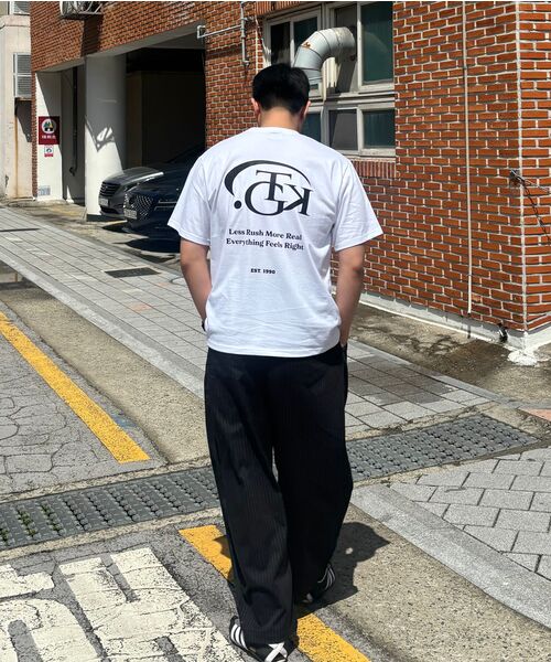 TI.GLAKE(ティーグレイク)の「TKクラブ オーバーサイズ 半袖Tシャツ ホワイト(Tシャツ/カットソー・メンズ・その他・LARGE/X-LARGE/XX-LARGE)」の7枚目の写真
