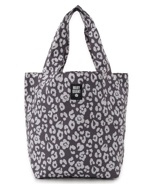one'sterrace(ワンズテラス)の「MARY QUANT エコバッグ 0001 A(エコバッグ/サブバッグ・レディース・ブラック系8・99)」の1枚目の写真