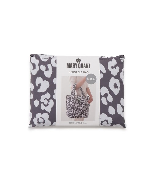 one'sterrace(ワンズテラス)の「MARY QUANT エコバッグ 0001 A(エコバッグ/サブバッグ・レディース・ブラック系8・99)」の11枚目の写真