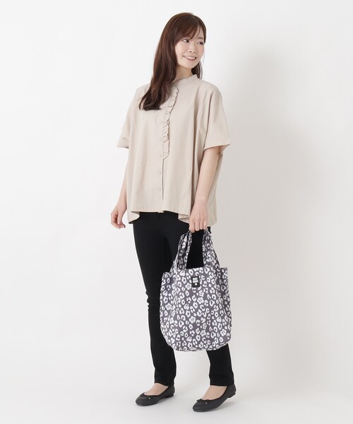one'sterrace(ワンズテラス)の「MARY QUANT エコバッグ 0001 A(エコバッグ/サブバッグ・レディース・ブラック系8・99)」の14枚目の写真