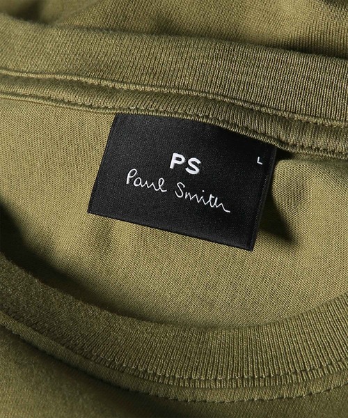 PS Paul Smith（ピーエスポールスミス）の「"Zebra Cards" 半袖Tシャツ / 162557 011R（Tシャツ/カットソー・メンズ・ブラック/ホワイト/オリーブ・LARGE/MEDIUM/SMALL/X-LARGE/XX-LARGE）」の5枚目の写真