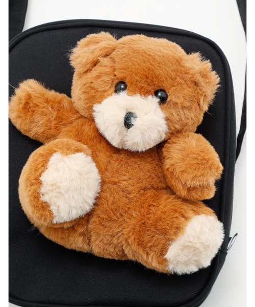 Little sunny bite(リトルサニーバイト)の「《Little Sunny Bite 》bear shoulder bag(ショルダーバッグ・レディース・ブラック/ピンク・FREE)」の5枚目の写真